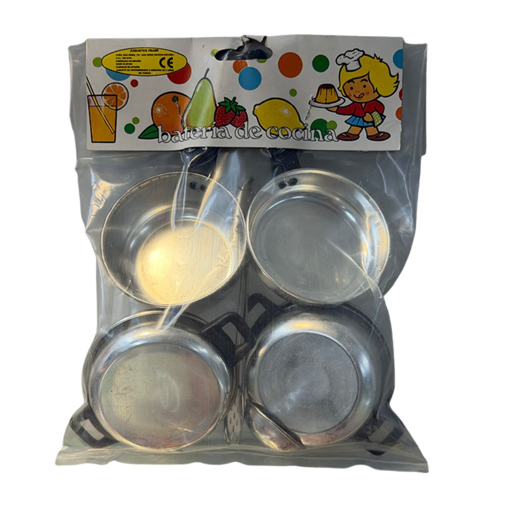 Batería de Cocina de Juguete