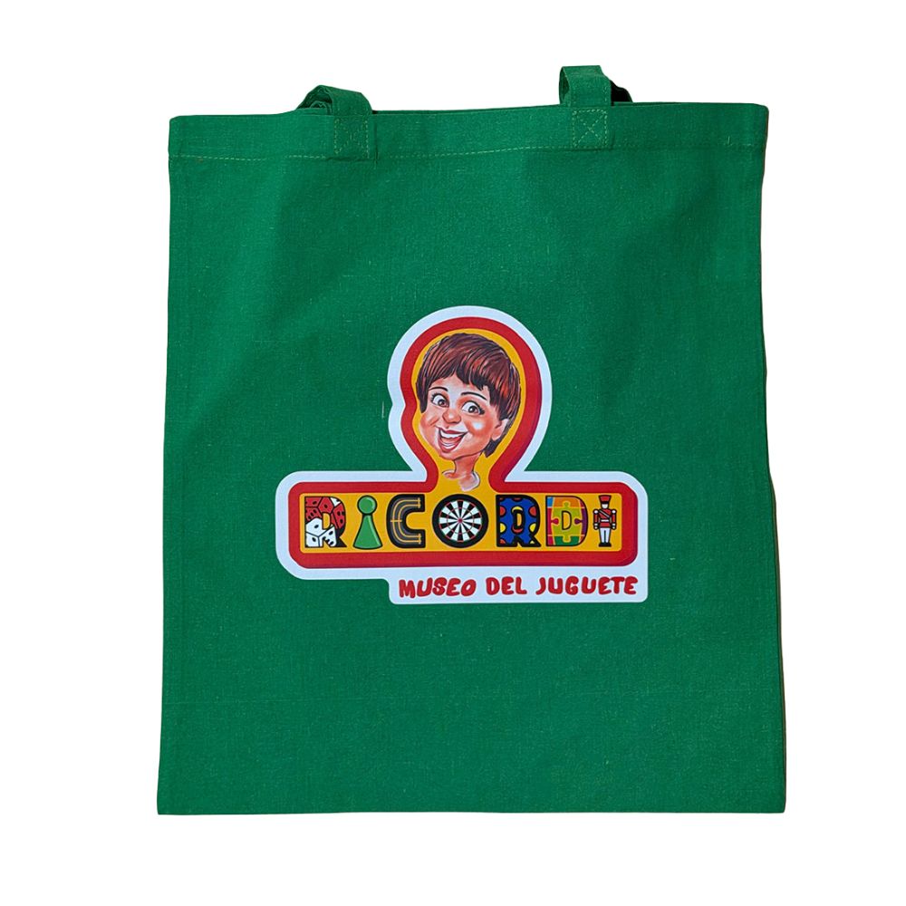 Bolsa Museo Tela Verde
