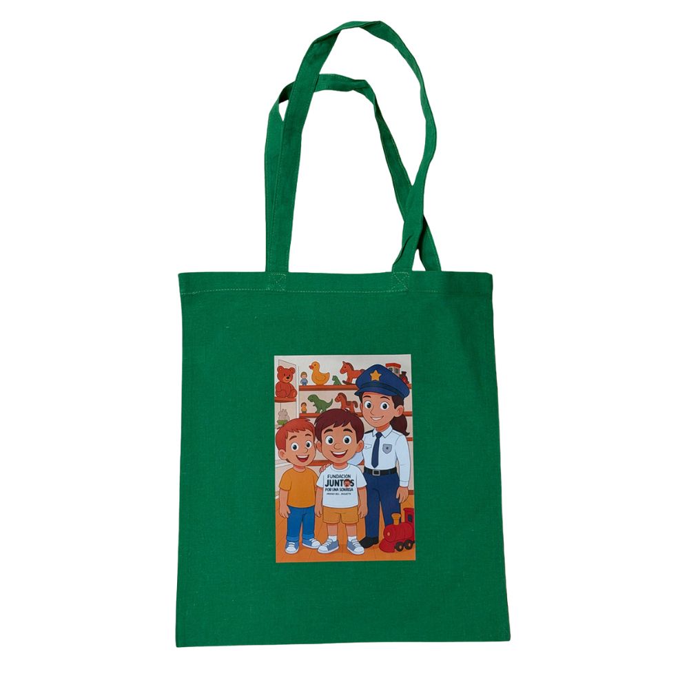 Bolsa Museo Tela Verde — imagen 2