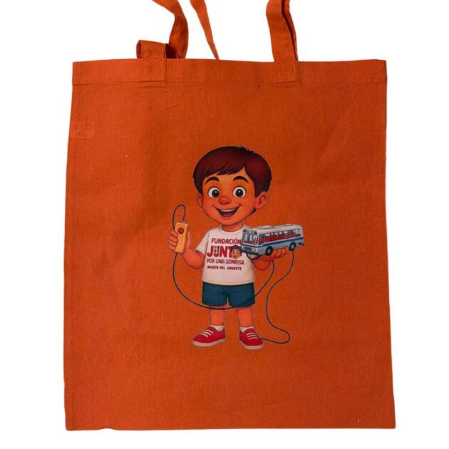 Bolsa Museo Tela Naranja