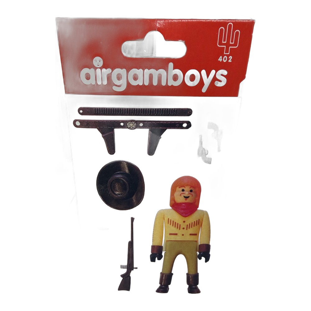 Búfalo Bill Airgamboys: figura y accesorios