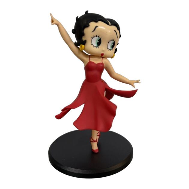Betty Boop Vestido Rojo – Figura de colección