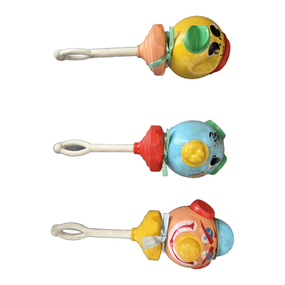 Sonajero payaso de carita esférica — imagen 2