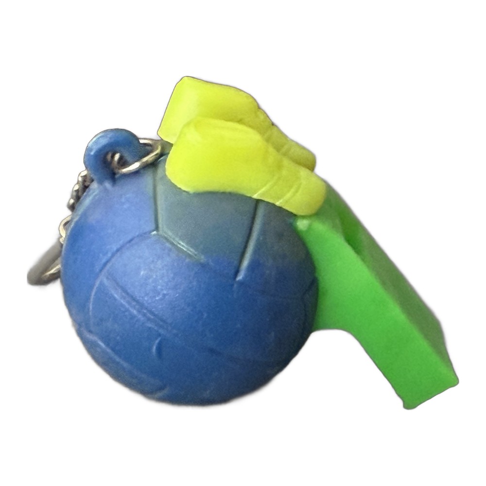 Silbato llavero con balón de fútbol — imagen 5