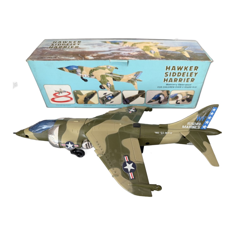 Avión a pilas Hawker Siddeley Harrier