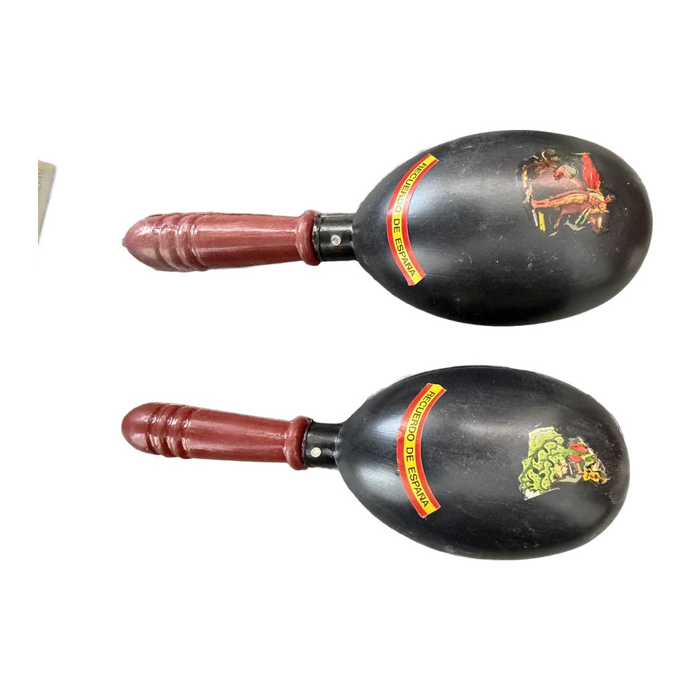 Maracas Recuerdo de España — imagen 2