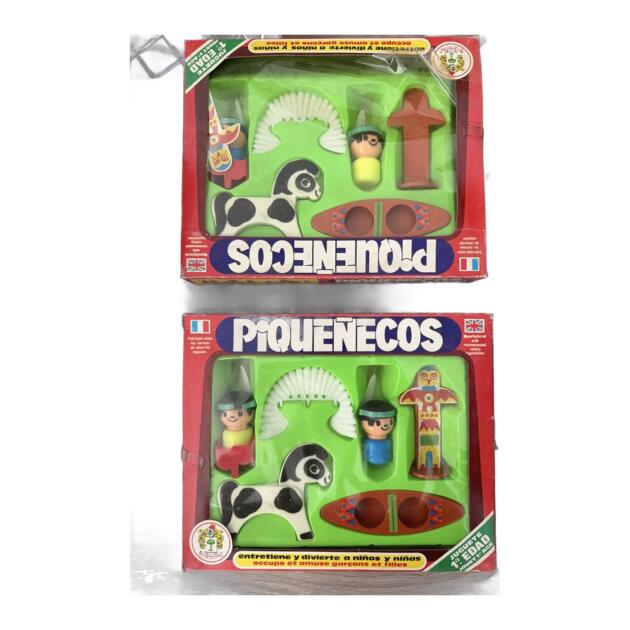 Playset de figuras: indios del Oeste