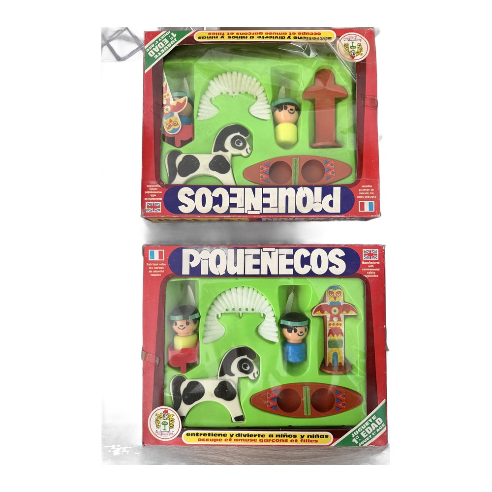 Playset de figuras: indios del Oeste