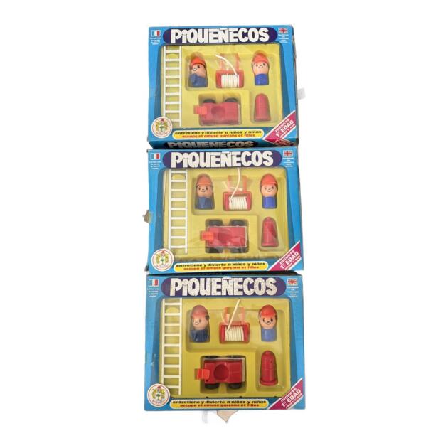 Playset de figuras: bomberos