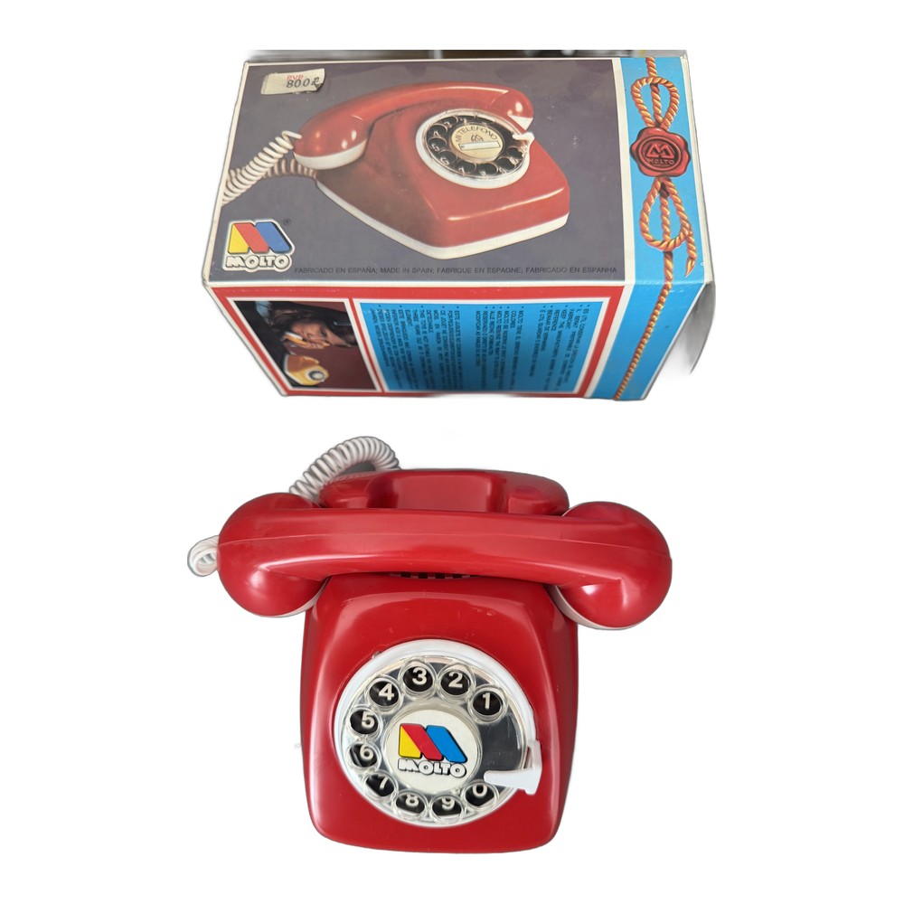 Teléfono de juguete MOLTÓ rojo — imagen 2