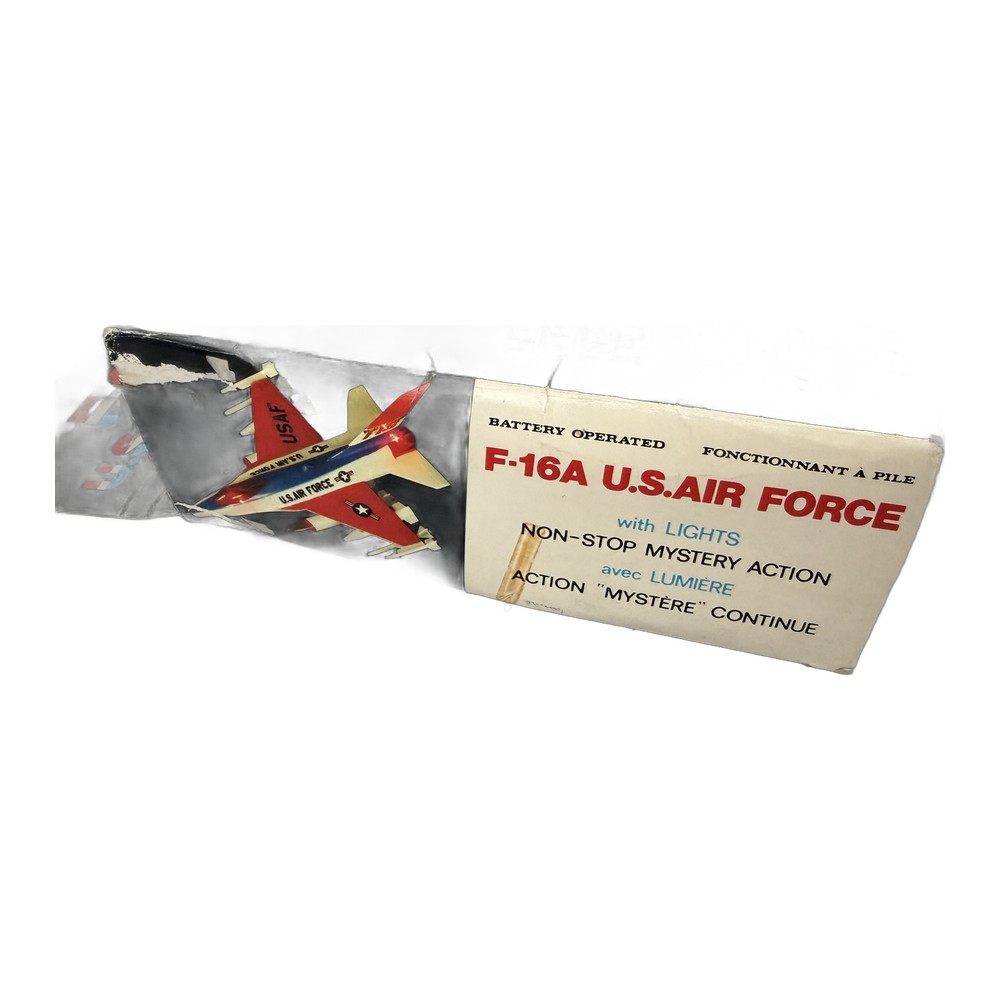 Avión F-16A U.S. Air Force con caja — imagen 2